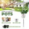Sorbus Macrame Plant Hanger (8 Pack) Indoor Outdoor Hanging Plant Pots Cotton Rope, Elegant for Home, Patio, Garden